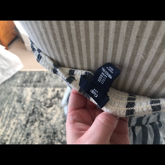 Ticking Stripe Strapless Dress - Picture 5 of 5